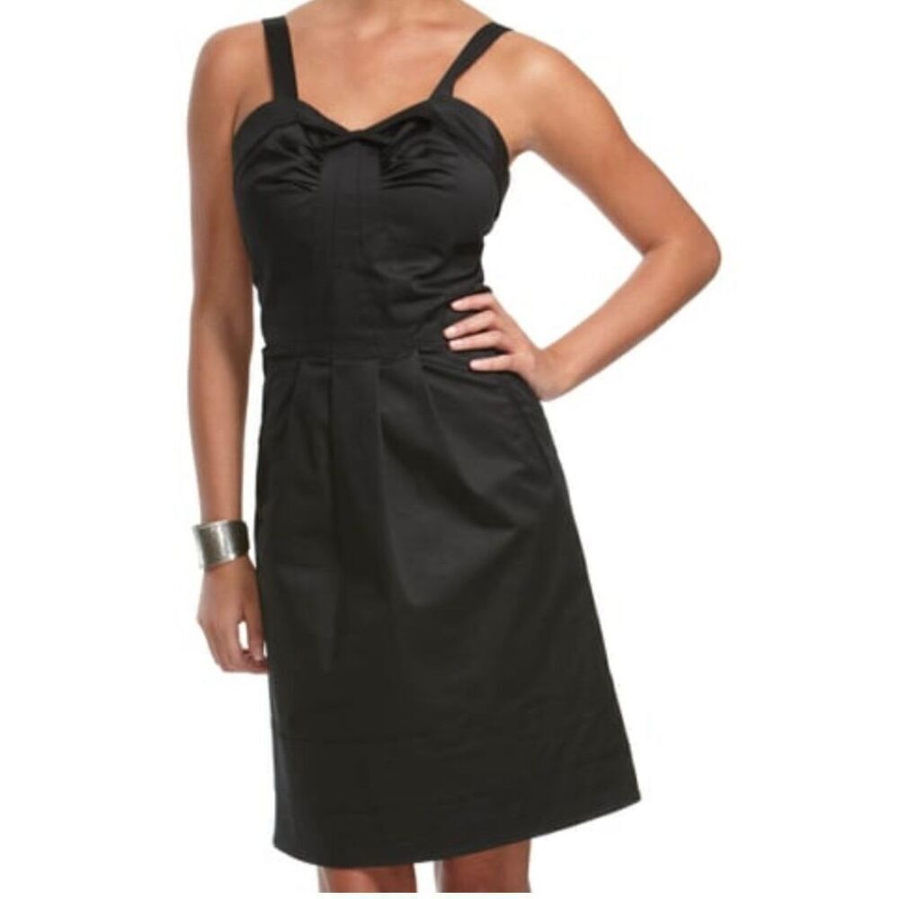 Richard Chai Black Pinup Style Tank Dress Size 13